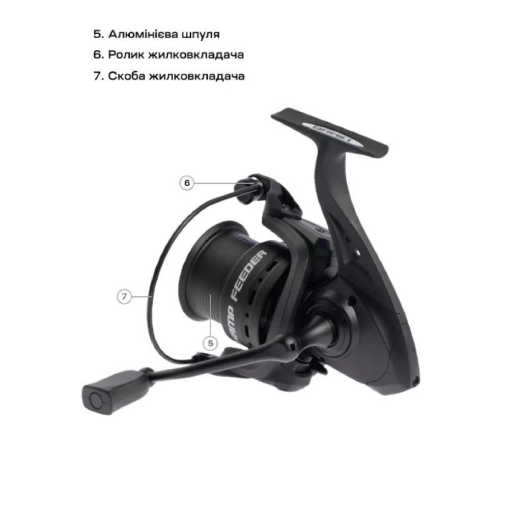 Котушка Brain Champ Feeder 6000 3+1BB 4.81 (1858.80.75)