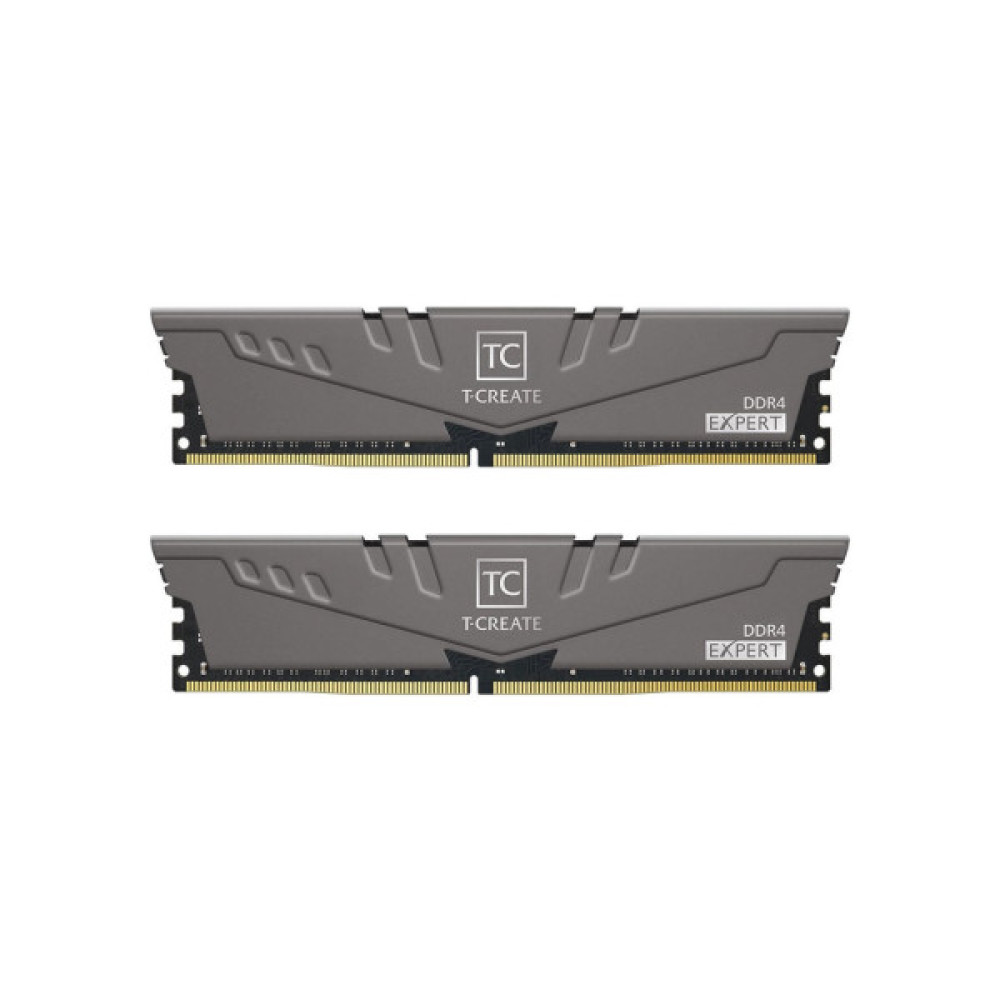 Модуль пам'яті для комп'ютера DDR4 16GB (2x8GB) 3200 MHz T-Create Expert Gray Team (TTCED416G3200HC16FDC01)