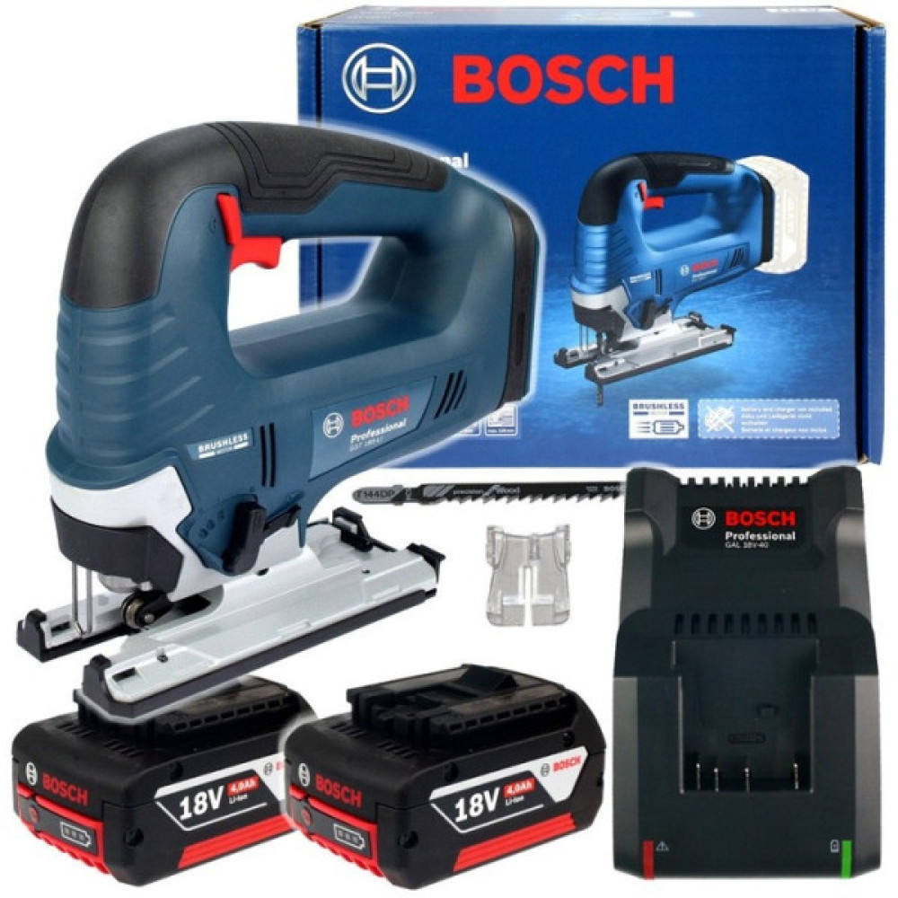 Лобзик акумуляторний Bosch Professional GST 185-LI 18В 2х4А·год 3500об/хв хід 26мм 2кг кейс