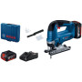 Лобзик акумуляторний Bosch Professional GST 185-LI 18В 2х4А·год 3500об/хв хід 26мм 2кг кейс