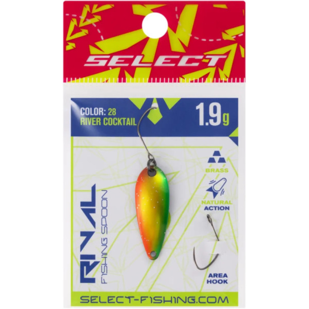 Блешня Select Rival 1.9g 30mm 28 River Cocktail (1870.80.01)