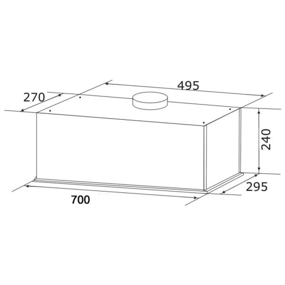 Витяжка кухонна GRANADO Palamos 4713-1200 White glass (GCH4713120055)