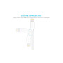 Дата кабель USB 2.0 AM to Lightning 1.8m 2.1A MFI White Choetech (IP0027-WH) Дата кабель USB 2.0 AM to Lightning 1.8m 2.1A MFI White Choetech (IP0027-WH)