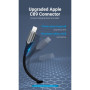 Дата кабель USB 2.0 AM to Lightning 2.0m 2.4A Aluminum Alloy Purple Vention (LABVH) Дата кабель USB 2.0 AM to Lightning 2.0m 2.4A Aluminum Alloy Purple Vention (LABVH)