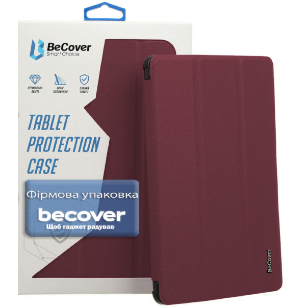 Чохол до планшета BeCover Smart Case Samsung Galaxy Tab A11 Plus SM-X236B 11.0" Red Wine (714002)