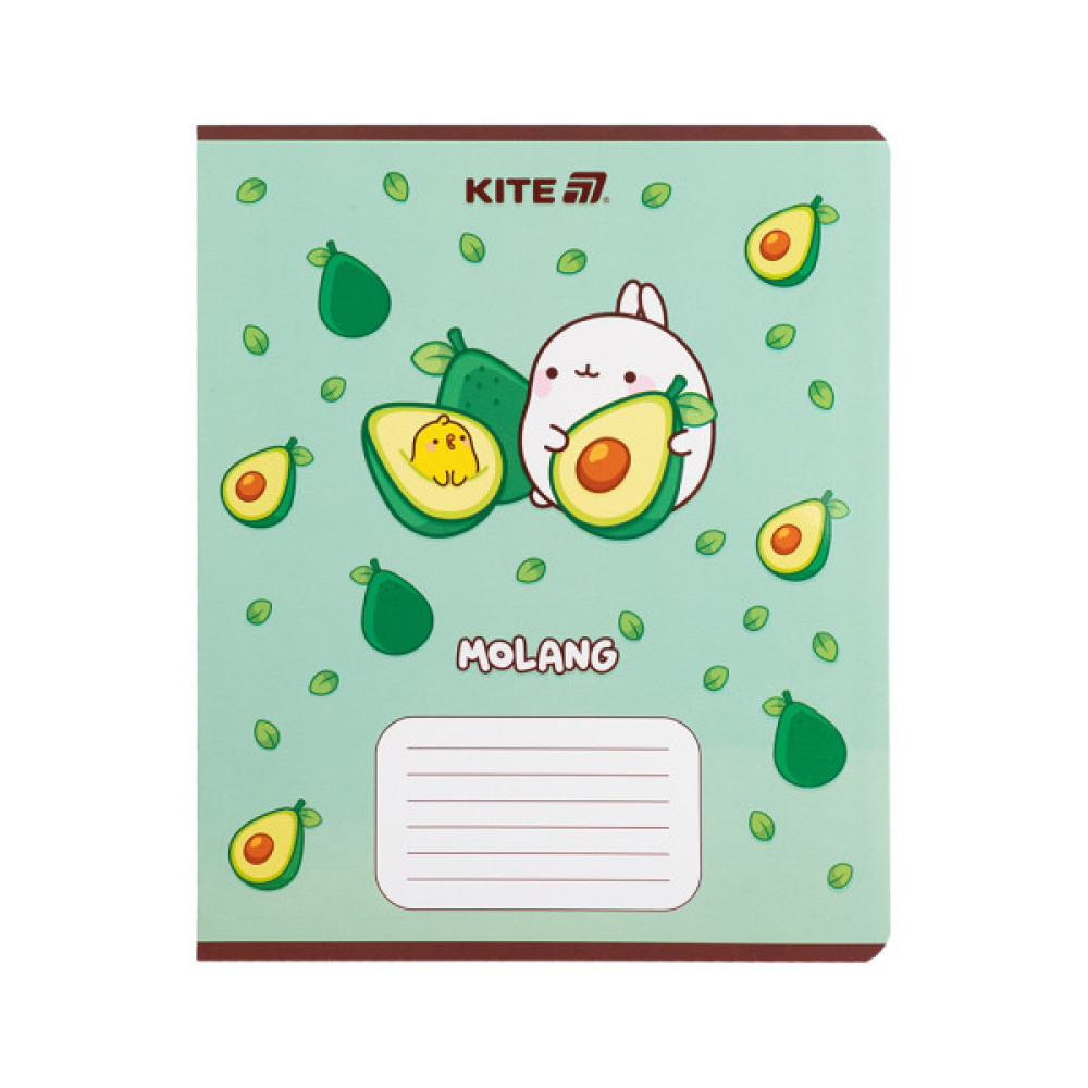 Зошит Kite Molang, 18 аркушів, клітинка (ML25-236)
