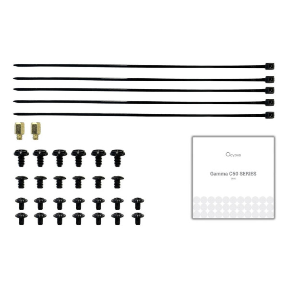 Корпус для ПК OCYPUS GAMMA C50 BK ARGB (GAMMA-C50-BKG400XX-GL)