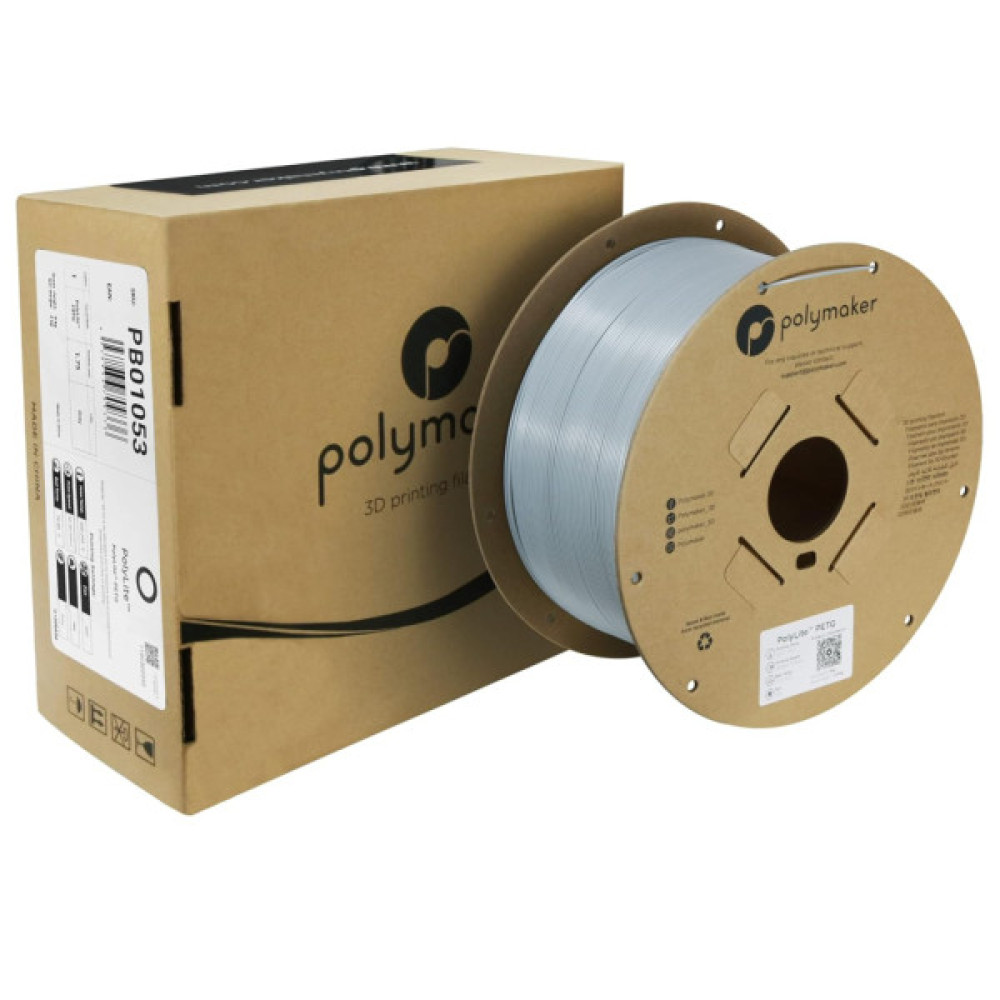 Пластик для 3D-принтера Polymaker PETG 1,75mm 3kg GREY (PB01053)