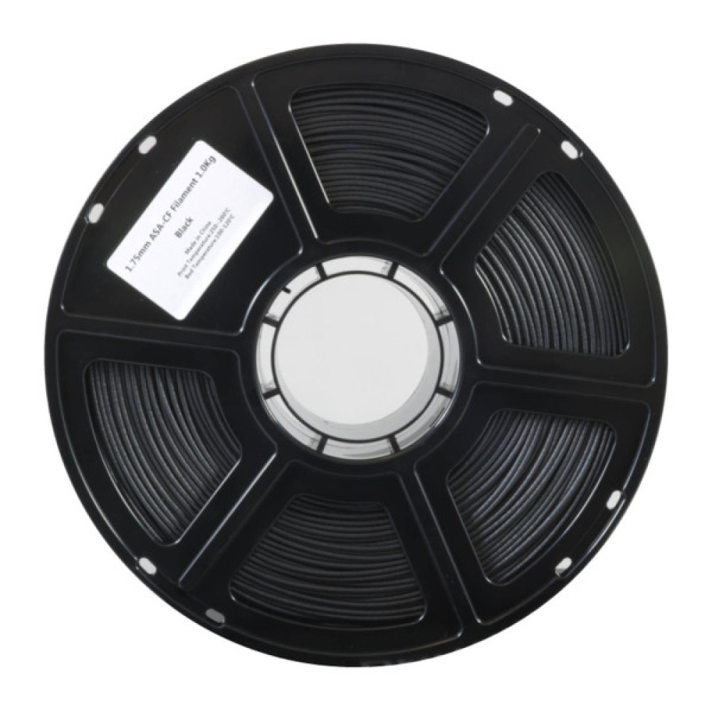 Пластик для 3D-принтера Flashforge ASA-CF 1,75mm 1kg Black (90009139001)