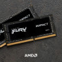 Модуль пам'яті для ноутбука SoDIMM DDR4 8GB 3200 MHz Fury Impact Kingston Fury (ex.HyperX) (KF432S20IB/8) Модуль пам'яті для ноутбука SoDIMM DDR4 8GB 3200 MHz Fury Impact Kingston Fury (ex.HyperX) (KF432S20IB/8)