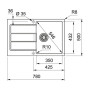 Мийка кухонна Franke Sirius 2.0 S2D 611-78 (143.0621.334) Мийка кухонна Franke Sirius 2.0 S2D 611-78 (143.0621.334)