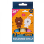 Крейда Yes кольорова Line Friends 3 шт JUMBO (400491) Крейда Yes кольорова Line Friends 3 шт JUMBO (400491)