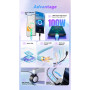 Дата кабель USB 2.0 AM to USB-C 2.0m 100W blue Essager (EXC7A-WLA03-P) Дата кабель USB 2.0 AM to USB-C 2.0m 100W blue Essager (EXC7A-WLA03-P)