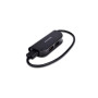 Концентратор AXAGON USB 2.0 to 4xUSB 2.0 0.2m black (HUE-X4B)