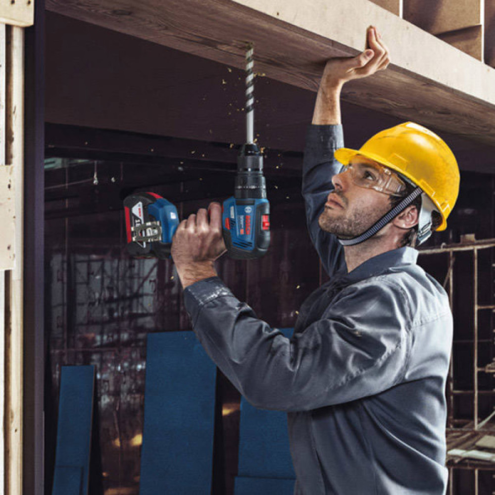 Шурупокрут-дриль ударний акумуляторний Bosch Professional GSB 18 V-50 18В 28·50Нм 0-460-1800об/хв 1.1кг без АКБ та ЗП