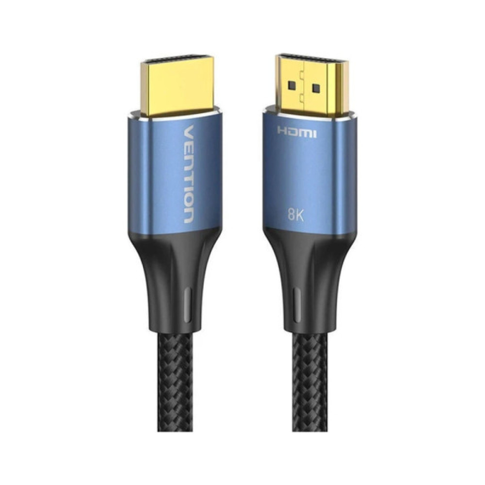 Кабель мультимедійний HDMI M to HDMI M 1.5m 16K60Hz 96Gbps gray Vention (ALVHG)