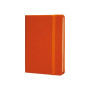 Книга записна Optima Vivella А6 128 аркушів лінія помаранчевий (O20390-06)