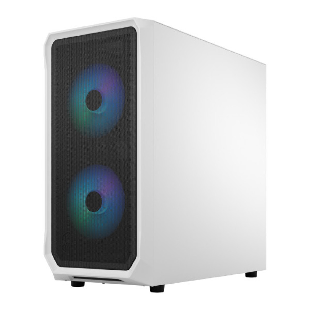 FRACTAL DESIGN Focus 2 RGB White TG ClearTint (FD-C-FOC2A-04)