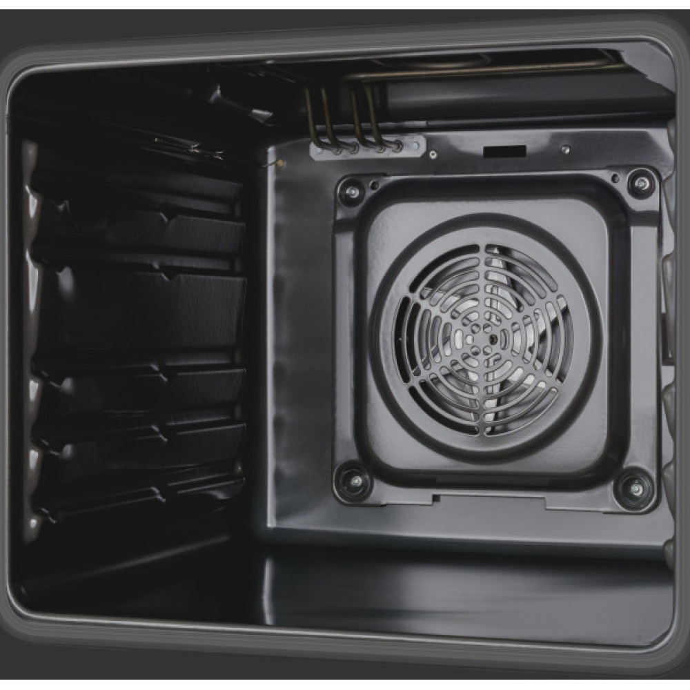 Плита Hansa електрична склокерамічна, 62л, 60x60см, дисплей, конвекція, нерж