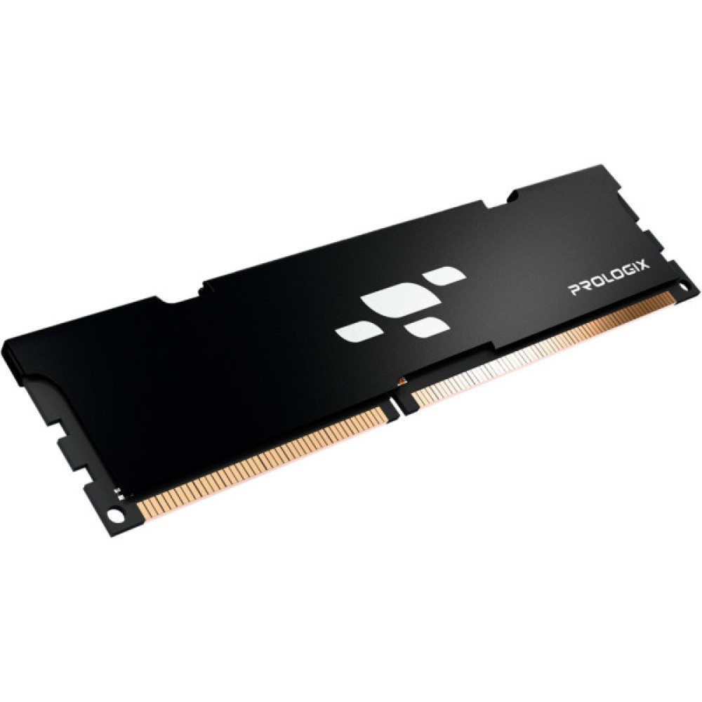 Модуль пам'яті для комп'ютера DDR4 8GB 3200 MHz Black Prologix (PRO8GB3200B4)