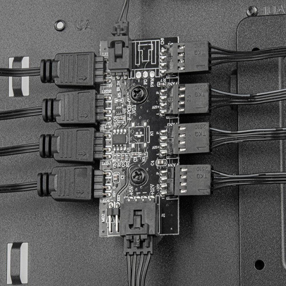 Корпус SilverStone Fara FA511Z-BG без БЖ, 2xUSB3.0, 3x120мм, ARGB VGA 360мм, LCS ready, TG Side Panel, ATX, чорний
