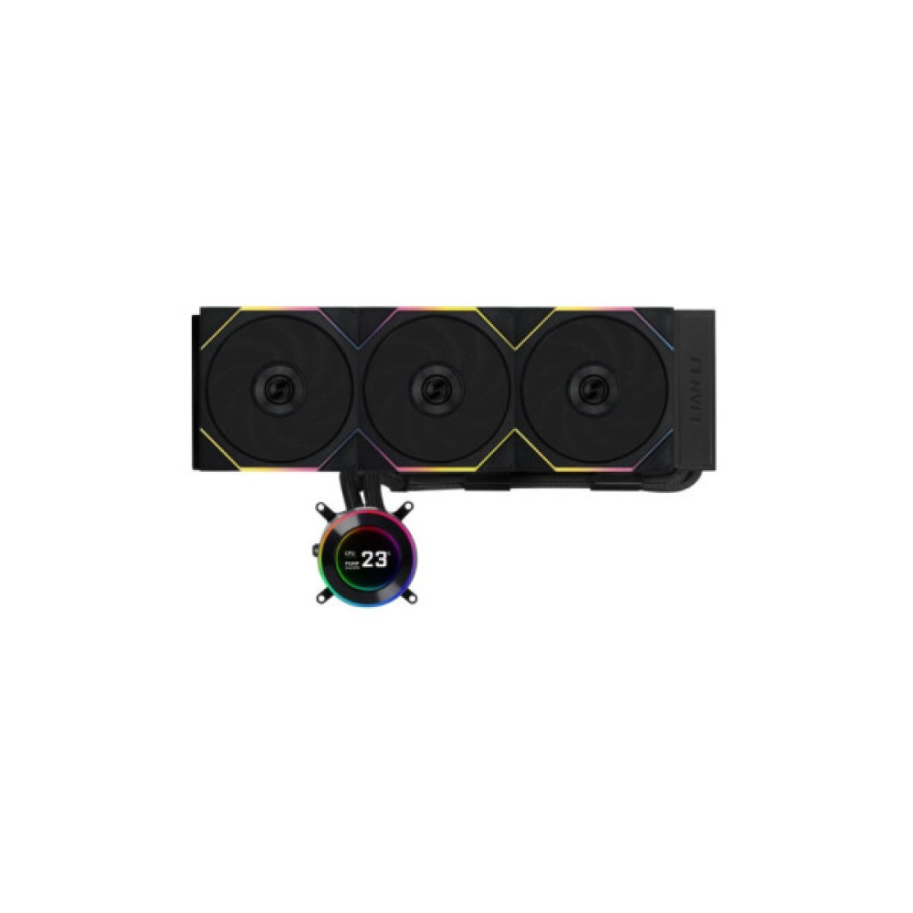 Система рідинного охолодження Lian Li HydroShift II LCD-C 360TL, Black (G89.GHS2LCD36TB.00)