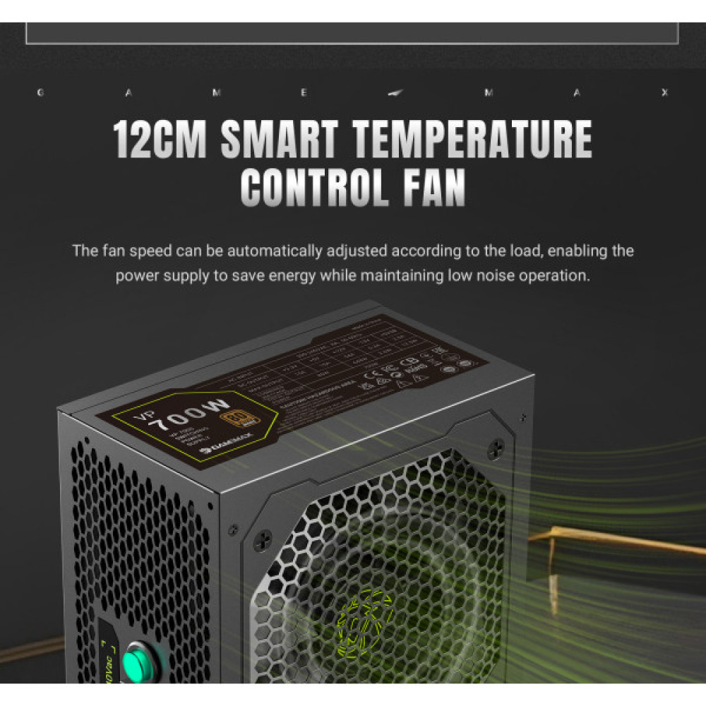 GAMEMAX VP 700S BK