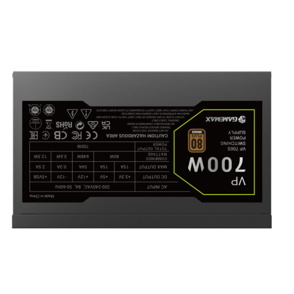 GAMEMAX VP 700S BK