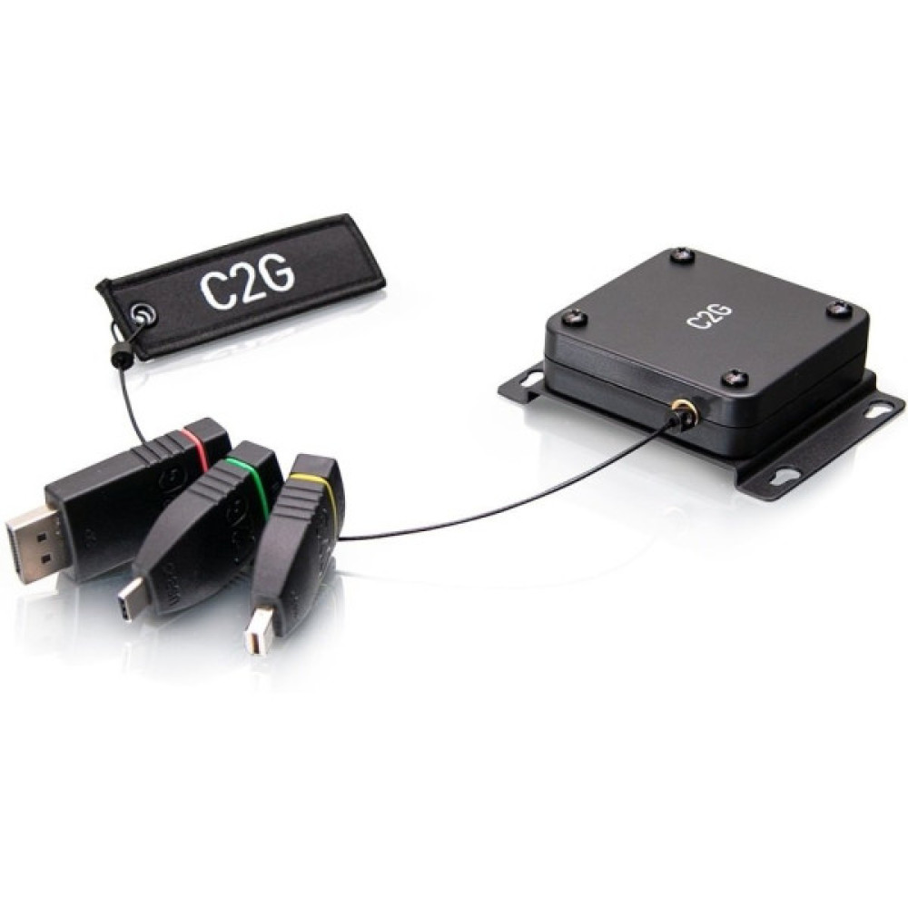 Комплект перехідників retractable C2G Adapter Ring HDMI > mini Display Port, Display Port, USB-C