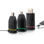 Комплект перехідників retractable C2G Adapter Ring HDMI > mini Display Port, Display Port, USB-C Комплект перехідників retractable C2G Adapter Ring HDMI > mini Display Port, Display Port, USB-C