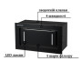 Витяжка кухонна GRANADO Palamos 1614-1200 black glass (GCH476411) Витяжка кухонна GRANADO Palamos 1614-1200 black glass (GCH476411)