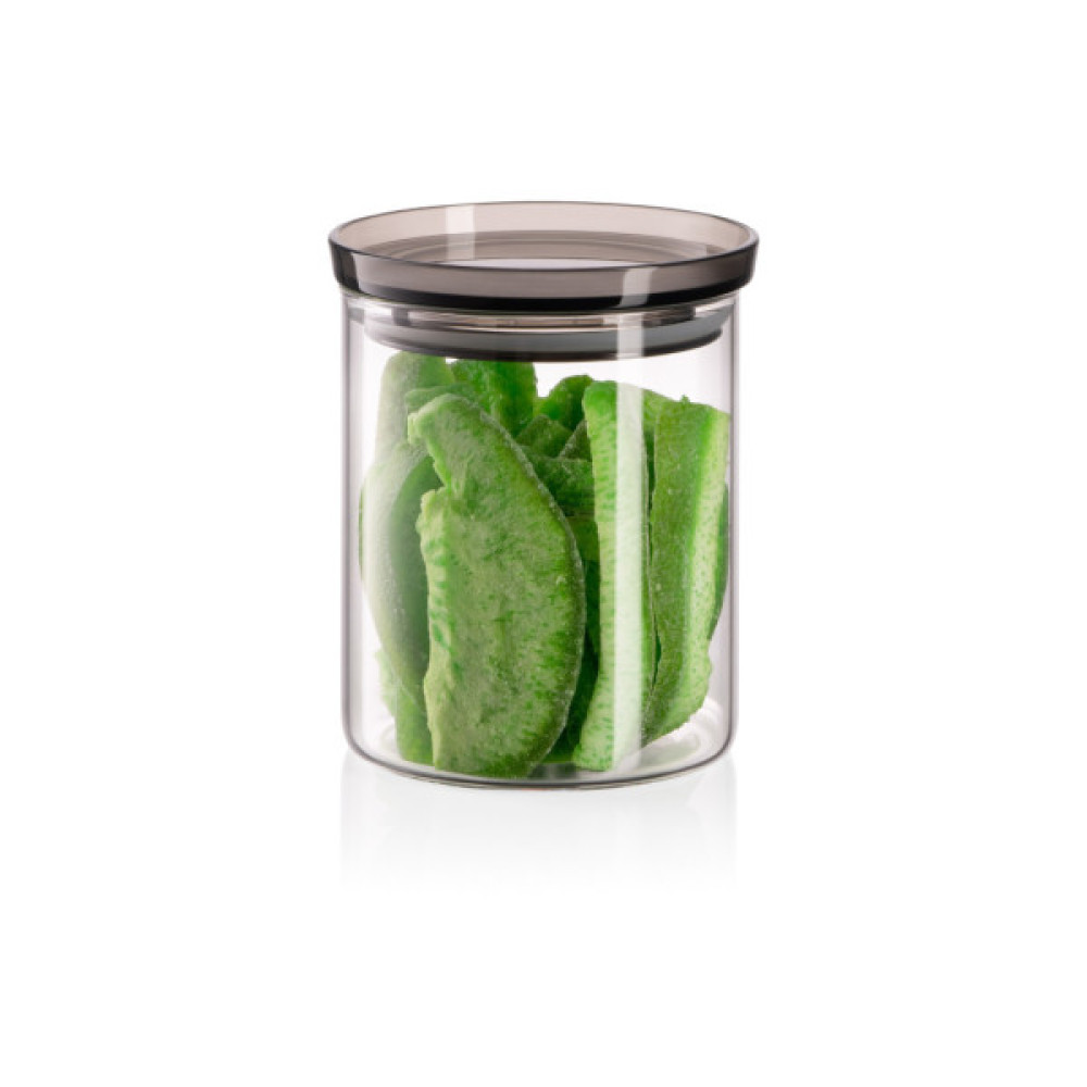 Ємність для сипучих продуктів Ardesto Fresh скло, пластик 700 мл (AR1307SF)