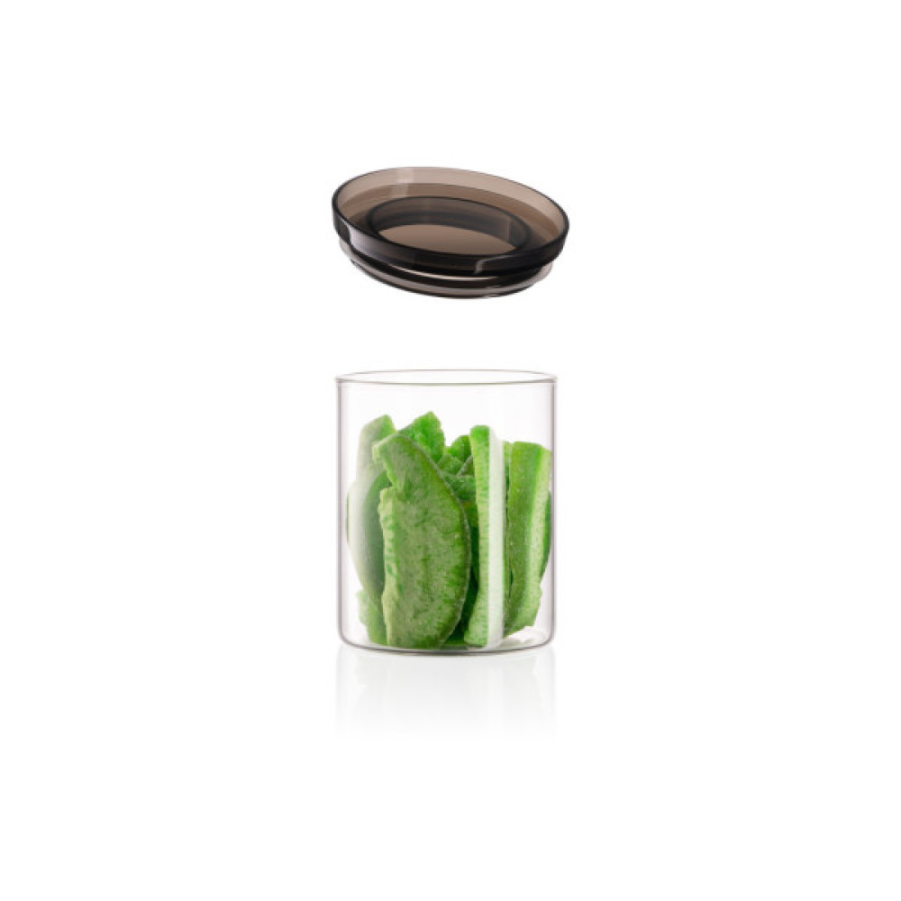 Ємність для сипучих продуктів Ardesto Fresh скло, пластик 700 мл (AR1307SF)