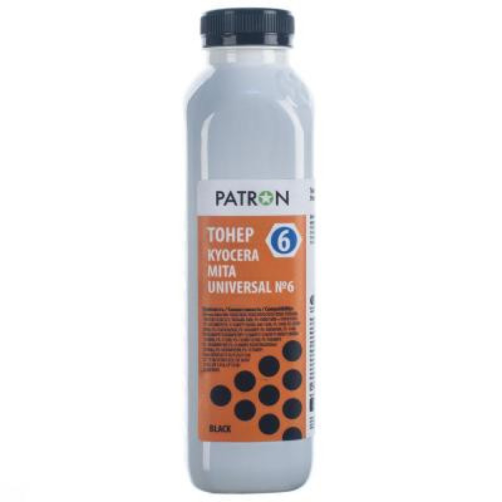 Тонер Kyocera MITA Universal №6 250г Patron (PN-KU6-250) Тонер Kyocera MITA Universal №6 250г Patron (PN-KU6-250)