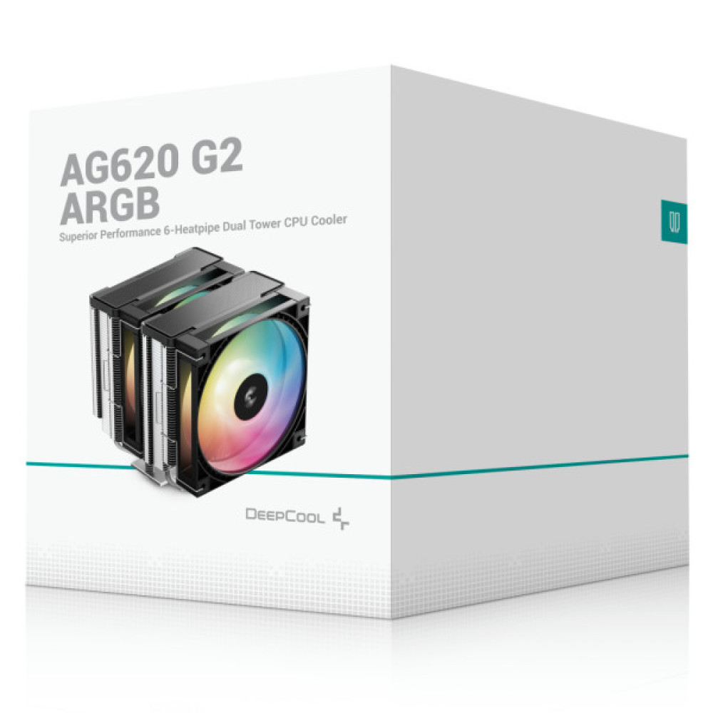 Кулер до процесора Deepcool AG620 G2 ARGB (R-AG620-BKAMMG2-G)