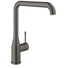 Змішувач для кухні Grohe Essence, довж.виливу - 220мм, поворотний, 1важіль, матовий графіт
