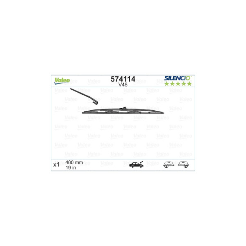 Щітка склоочисника Valeo 574114