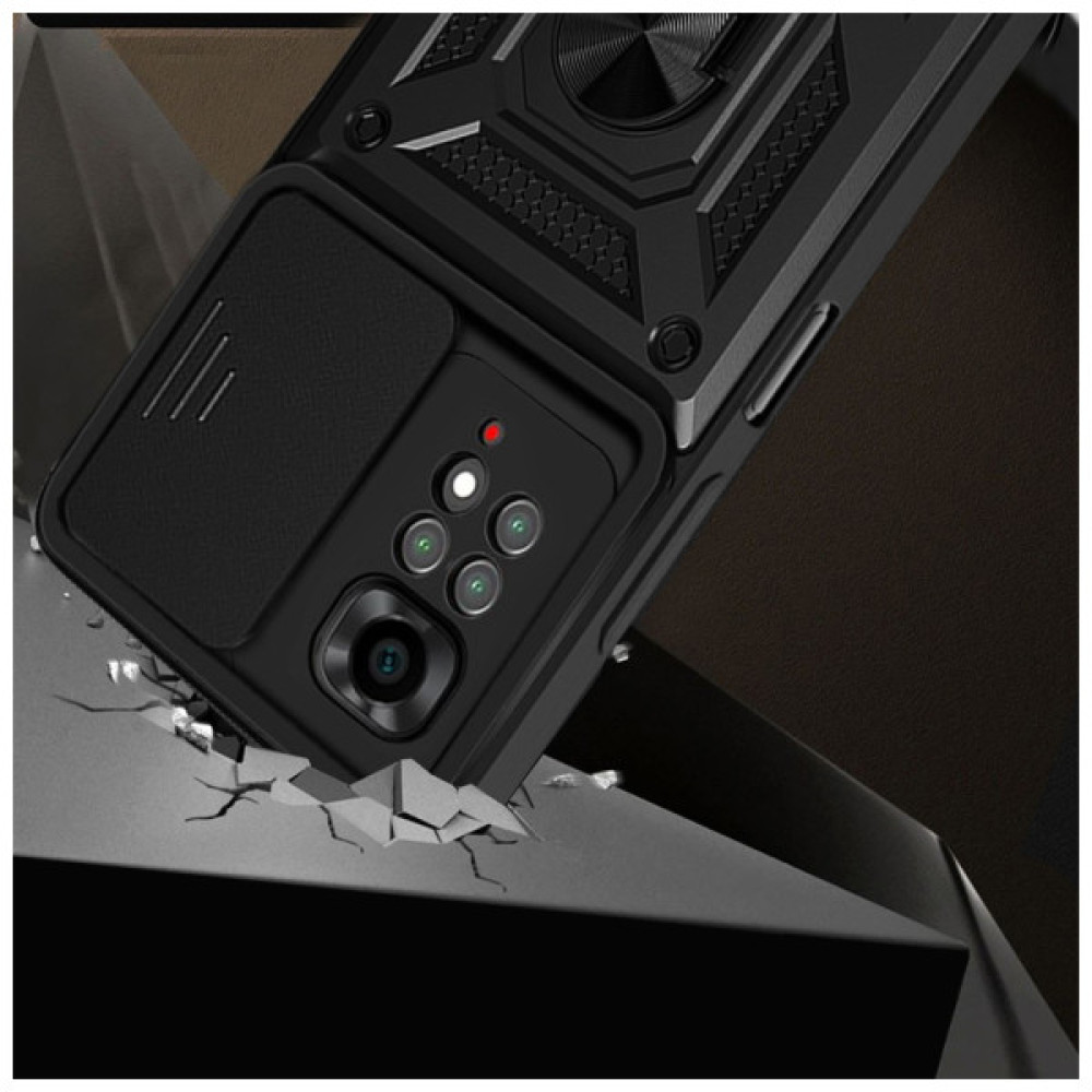 Чохол до мобільного телефона BeCover Military Xiaomi Redmi Note 11 4G/10 2021/10 2022 Black (708227) Чохол до мобільного телефона BeCover Military Xiaomi Redmi Note 11 4G/10 2021/10 2022 Black (708227)