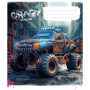Зошит Школярик Monster trucks 48 аркушів лінія (048-3283L) Зошит Школярик Monster trucks 48 аркушів лінія (048-3283L)