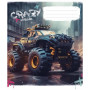 Зошит Школярик Monster trucks 48 аркушів лінія (048-3283L) Зошит Школярик Monster trucks 48 аркушів лінія (048-3283L)