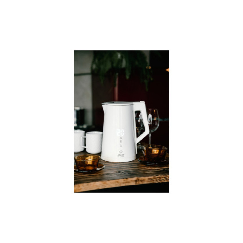 Електрочайник Adler AD 1345 white