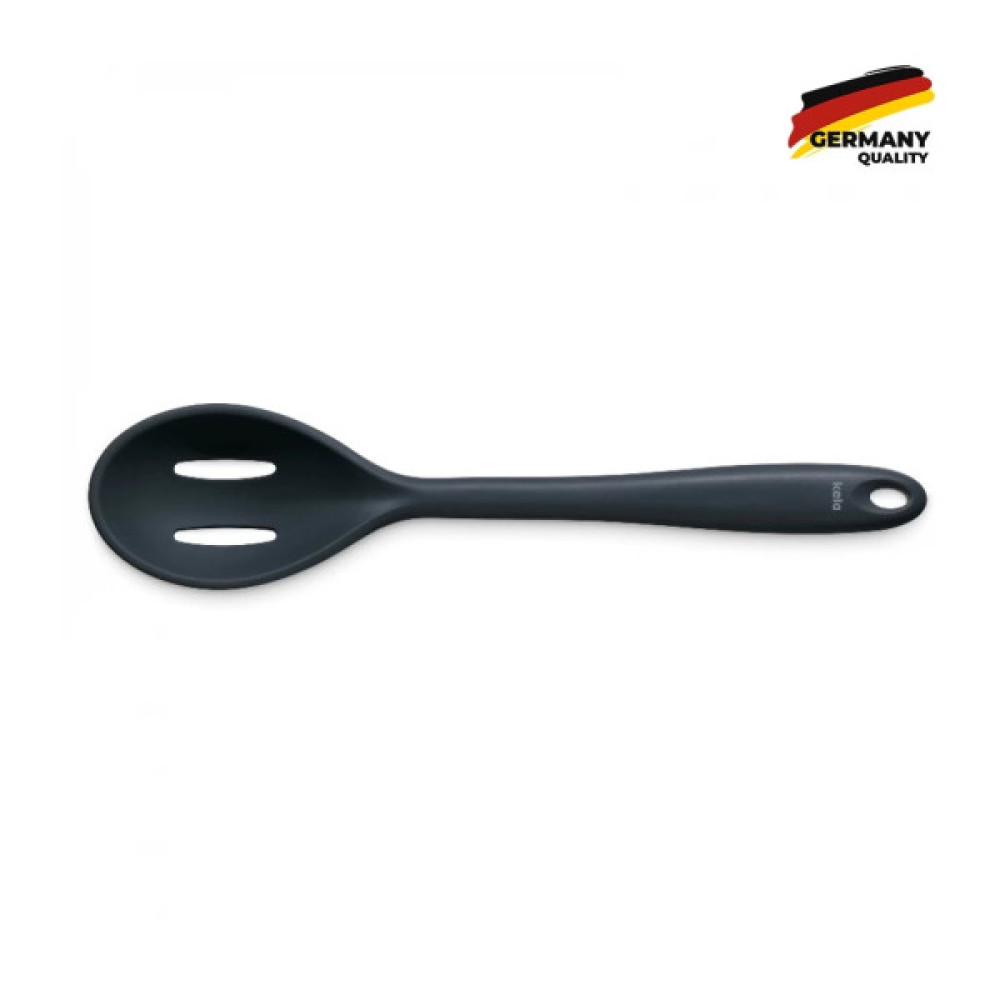 Ложка кухарська Kela Tom Slit 28 см Black (12627)