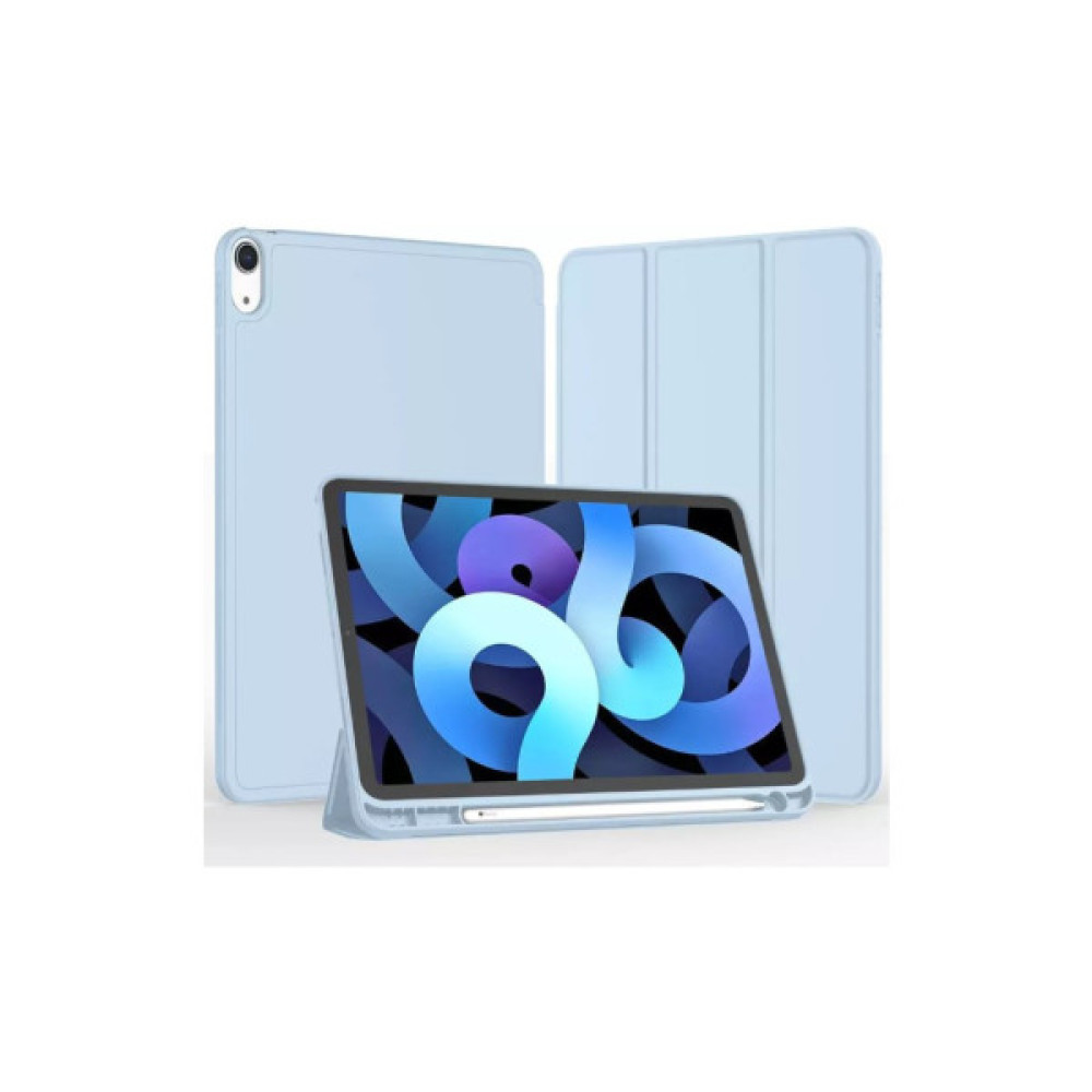 Чохол до планшета BeCover Tri Fold Hard TPU Apple iPad Air (4/5) 2020/2022 10.9" Light Blue (711108) Чохол до планшета BeCover Tri Fold Hard TPU Apple iPad Air (4/5) 2020/2022 10.9" Light Blue (711108)
