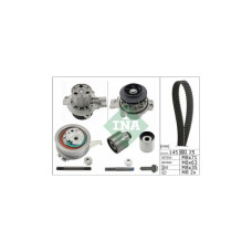 Комплект ременя ГРМ з помпой INA 530 0699 31