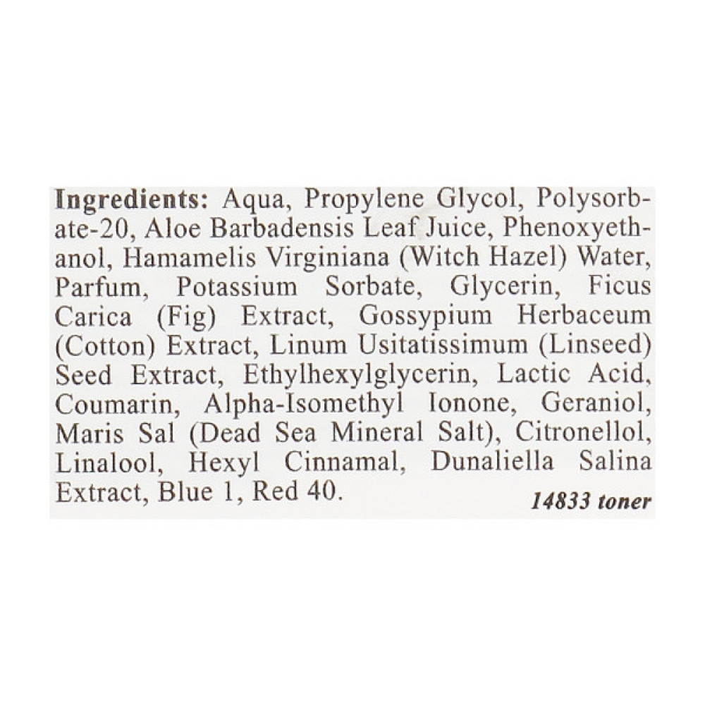 Тонік для обличчя Sea of Spa Alternative Plus Active Facial Toner 300 мл (7290015070034)