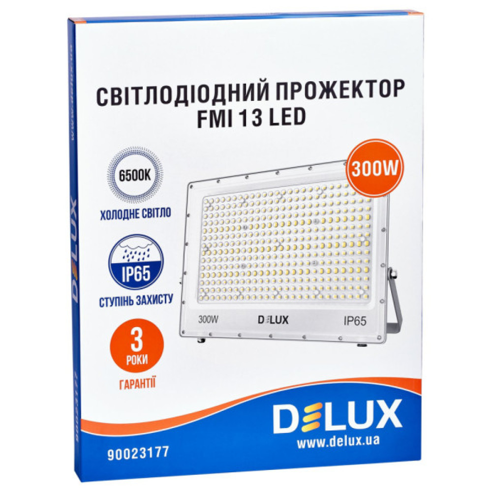 Прожектор Delux FMI 13 LED 300Вт 6500K IP65 (90023177)