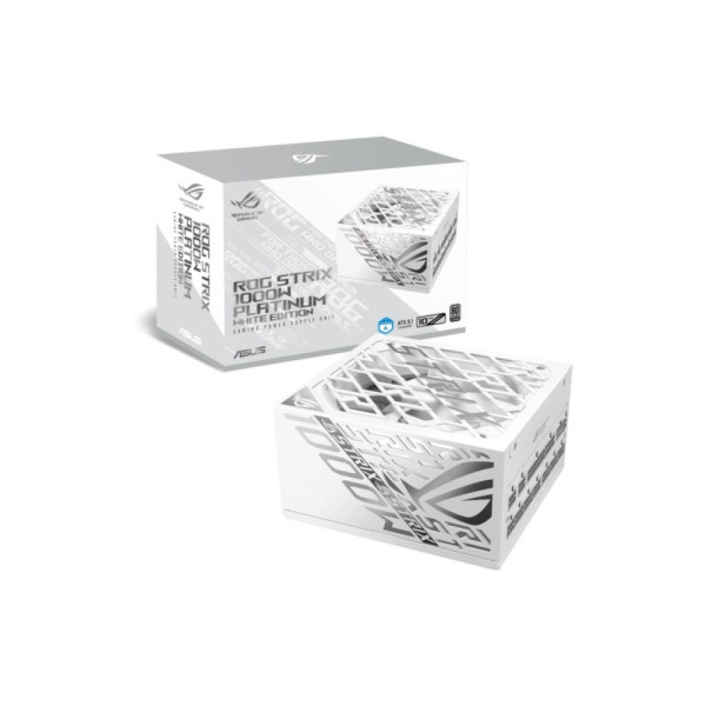 Блок живлення ASUS 1000W ROG Strix Platinum White Edition (90YE00W4-B0NA00)