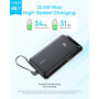 Батарея універсальна Anker 20000mAh 22.5W Built-In USB-C Cable White (A110EH21)