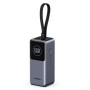 Батарея універсальна Ugreen 20000 mAh 130W Cable Space gray (U_55365B)