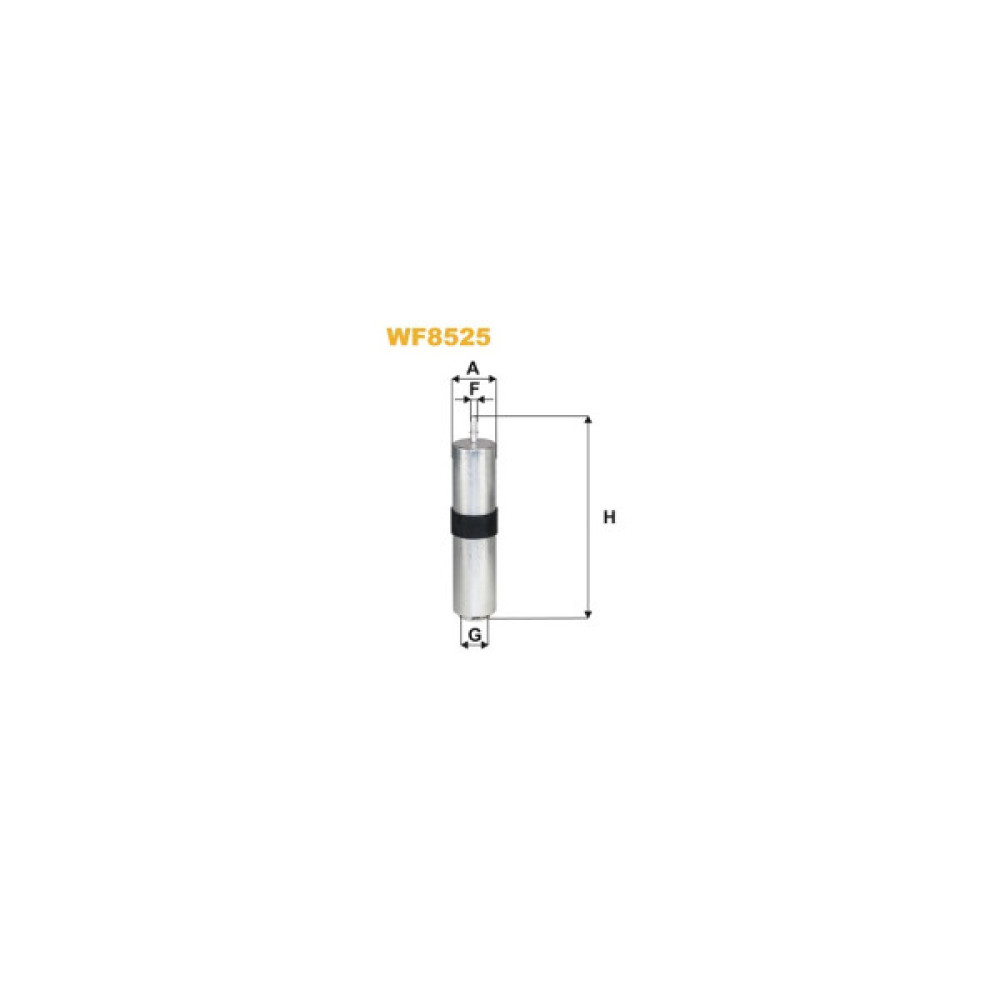 Фільтр паливний Wixfiltron WF8525